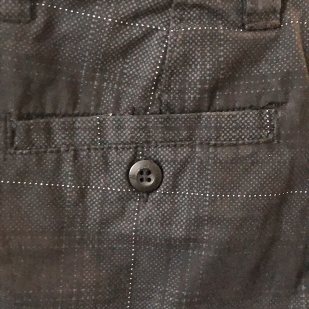 Lot of 2x [Champion] & [Univibe] Boys Sz M 8/10 Shorts - Black Plaid & Dark Gray - Picture 12 of 16